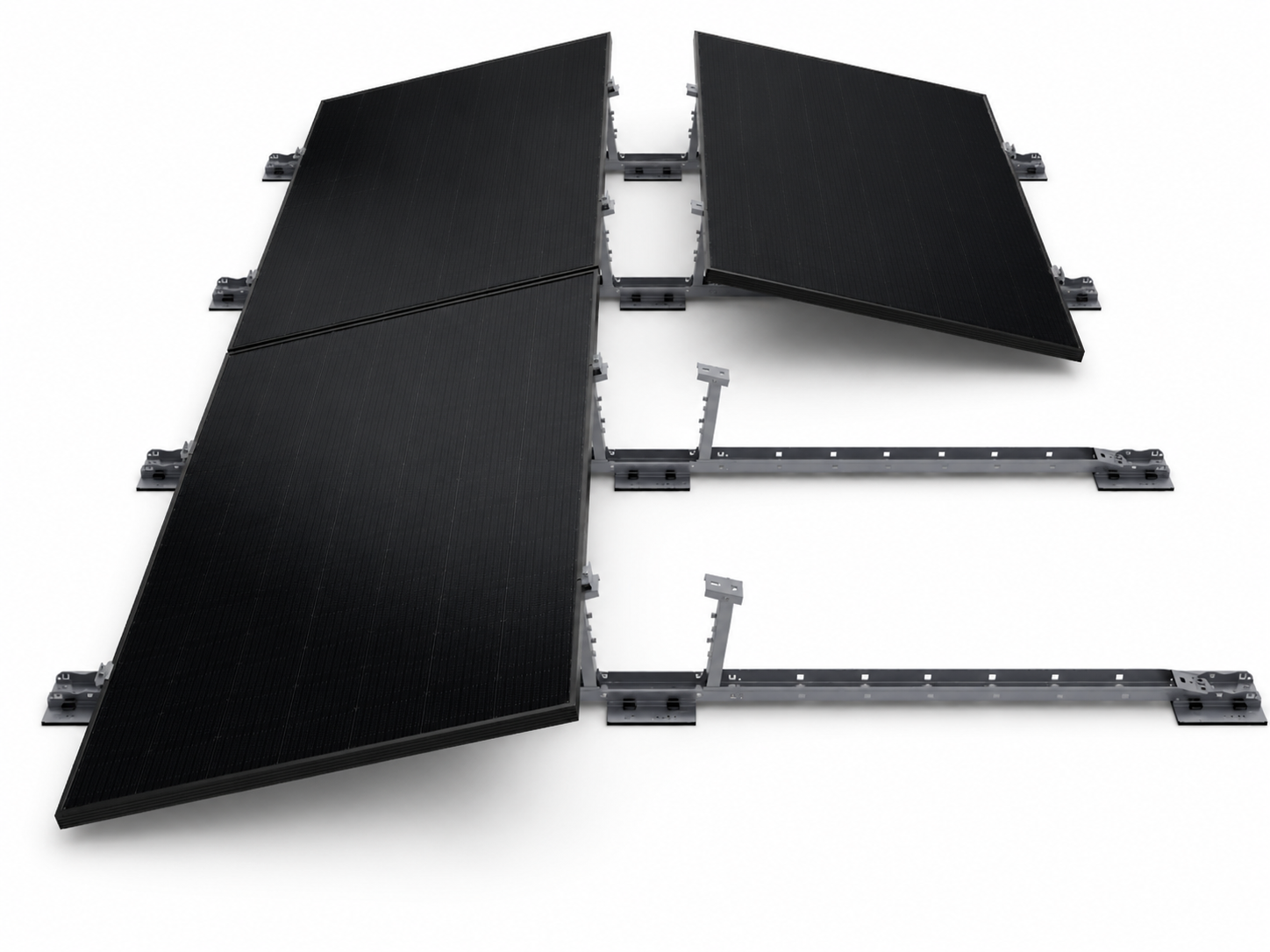 PV Aufständerung Flachdach planen